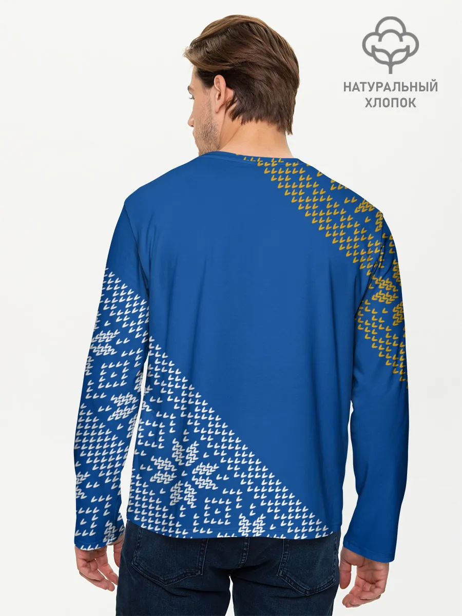 Мужской лонгслив базовый / CHELSEA F.C. - Новый Год