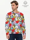 Мужской лонгслив базовый / BT21 / BTS