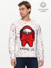 Мужской лонгслив базовый / AMONG US - СЕРДЕЧКО