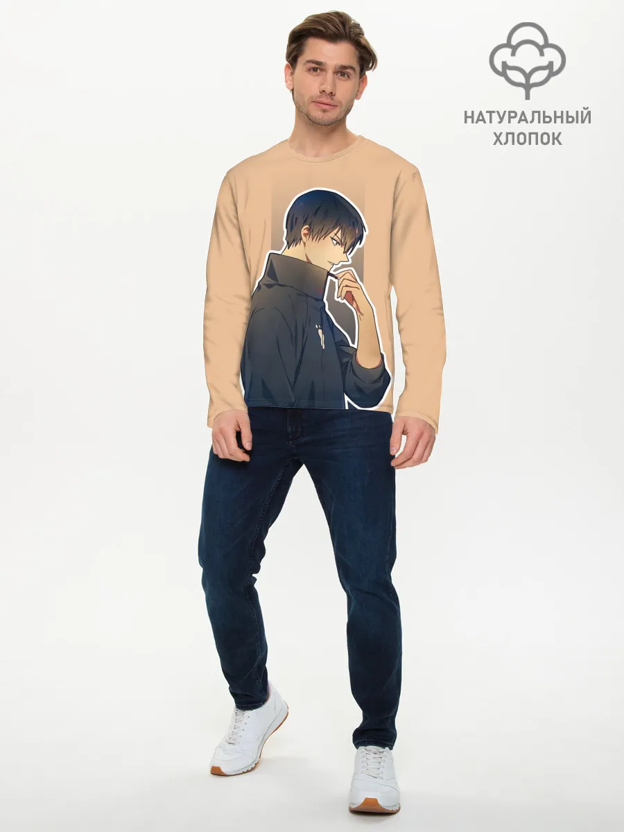 Мужской лонгслив базовый / Тобио