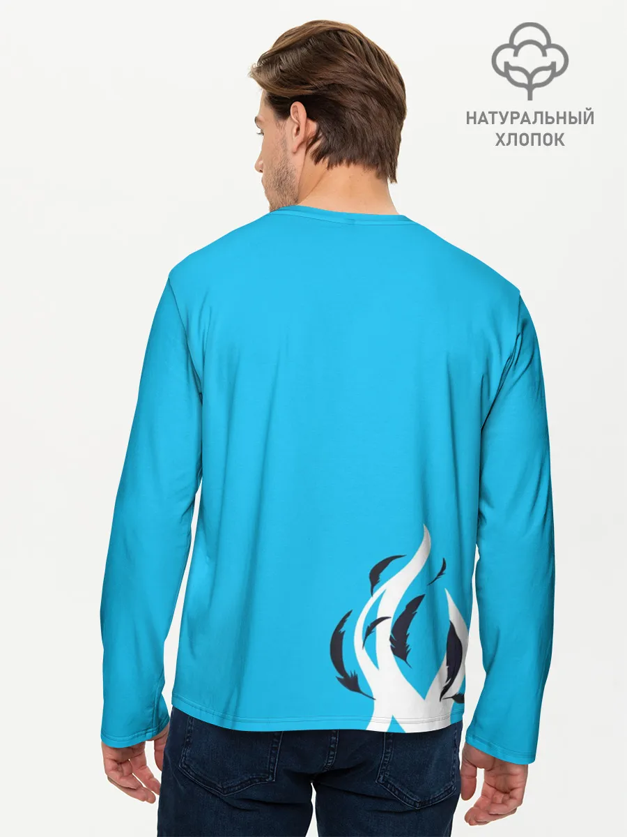 Мужской лонгслив базовый / Хината