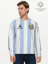 Мужской лонгслив базовый / Diego Maradona 10