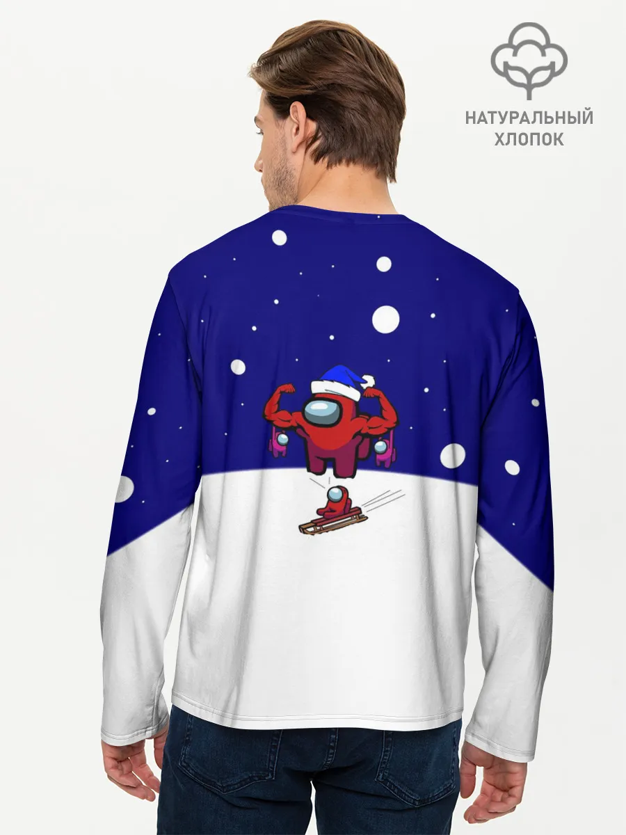 Мужской лонгслив базовый / Спортивный AMONG US