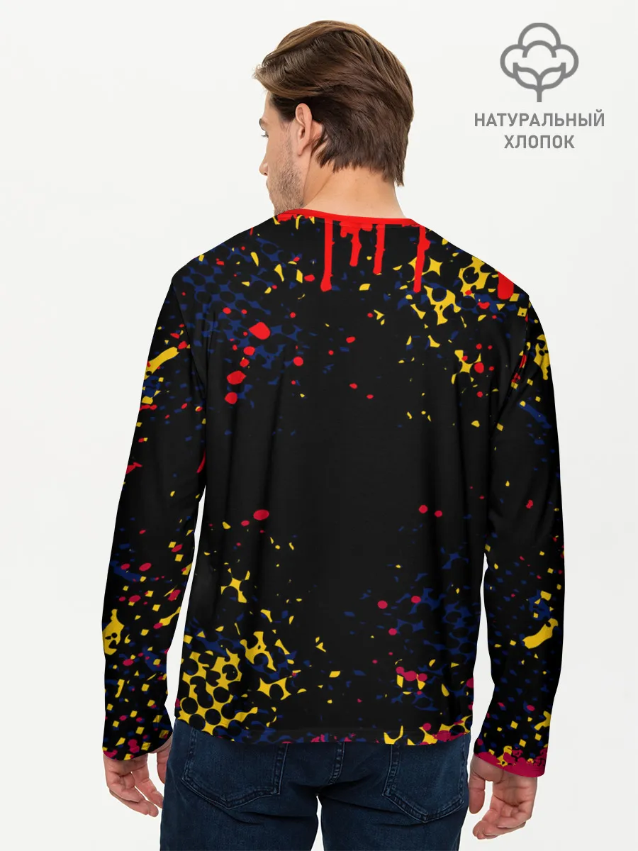 Мужской лонгслив базовый / Among Us - Impostor.