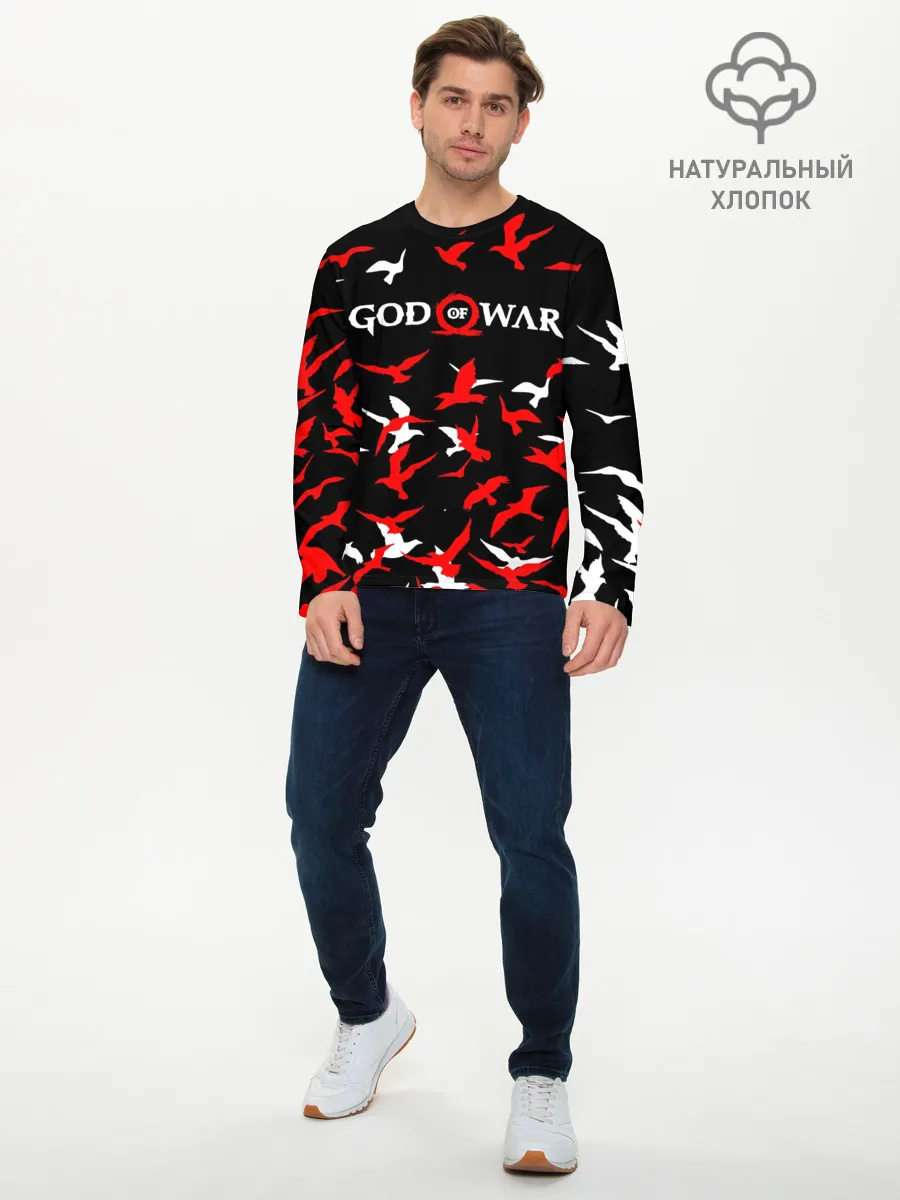 Мужской лонгслив базовый / GOD OF WAR