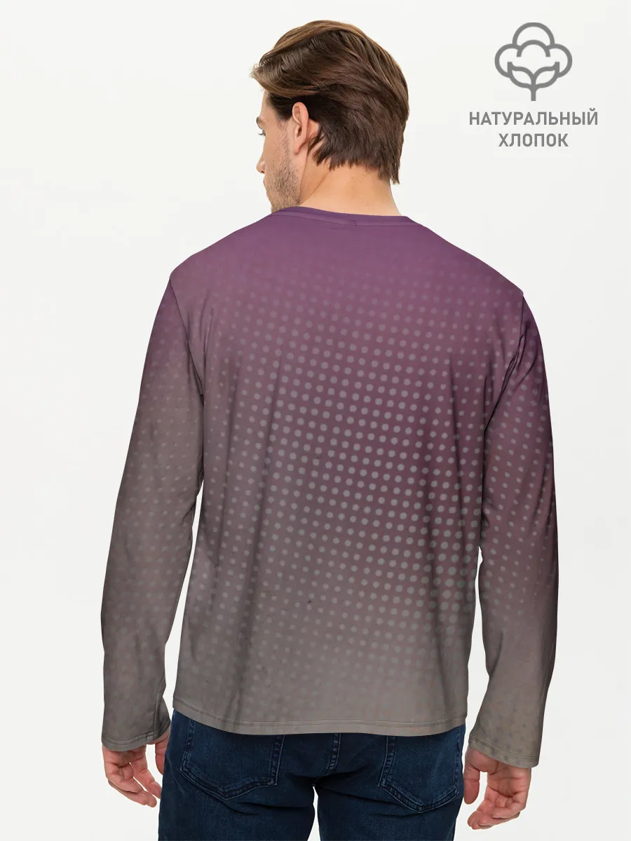 Мужской лонгслив базовый / Azur Lane. Лазурный. Девушка