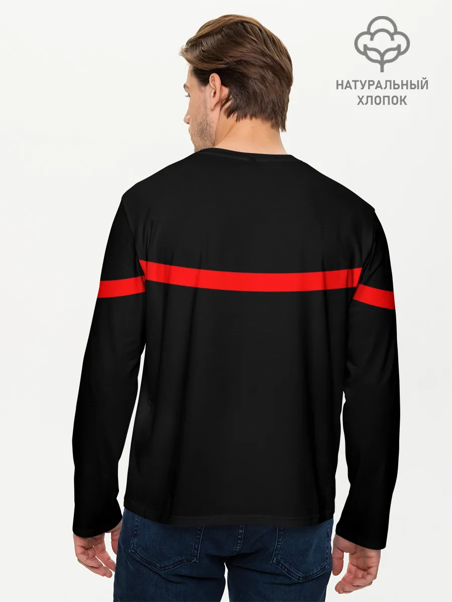 Мужской лонгслив базовый / AMONG US - Impostor