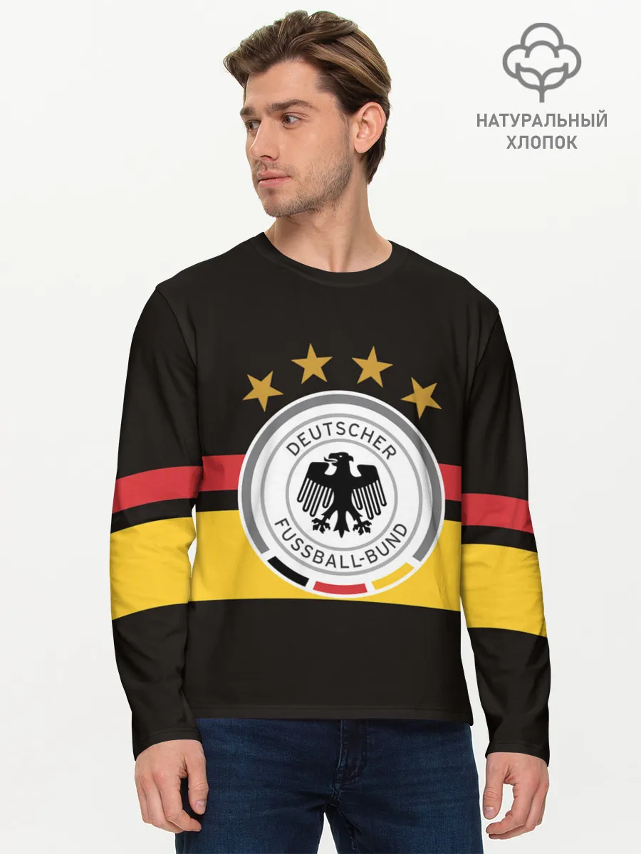 Мужской лонгслив базовый / СБОРНАЯ ГЕРМАНИИ