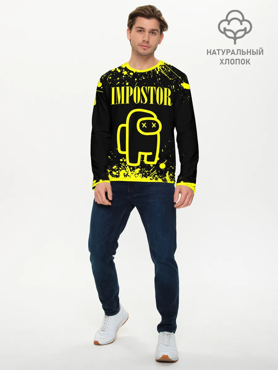 Мужской лонгслив базовый / AMONG US IMPOSTOR