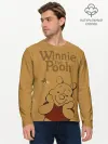 Мужской лонгслив базовый / Winnie the Pooh