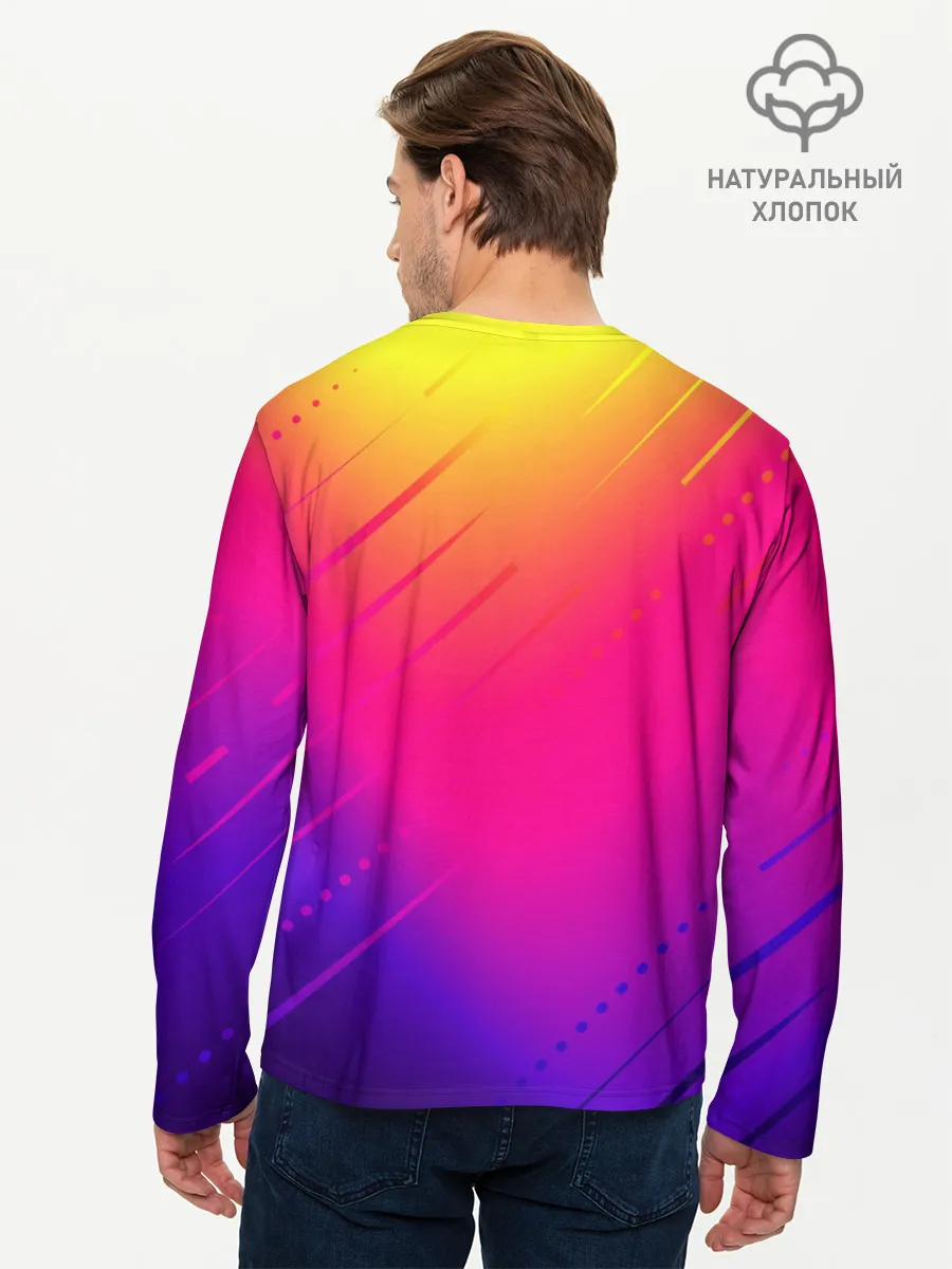 Мужской лонгслив базовый / NEED FO SPEED