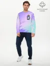 Мужской лонгслив базовый / AMONG US GRADIENT