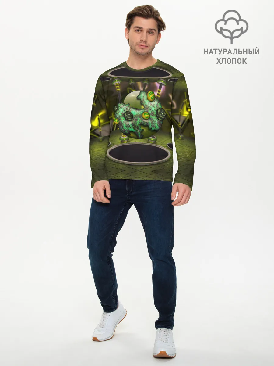 Мужской лонгслив базовый / AbstractThings 3