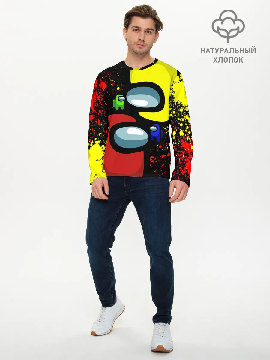 Мужской лонгслив базовый / AMONG US