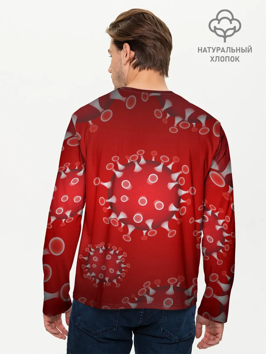 Мужской лонгслив базовый / Вирусяка