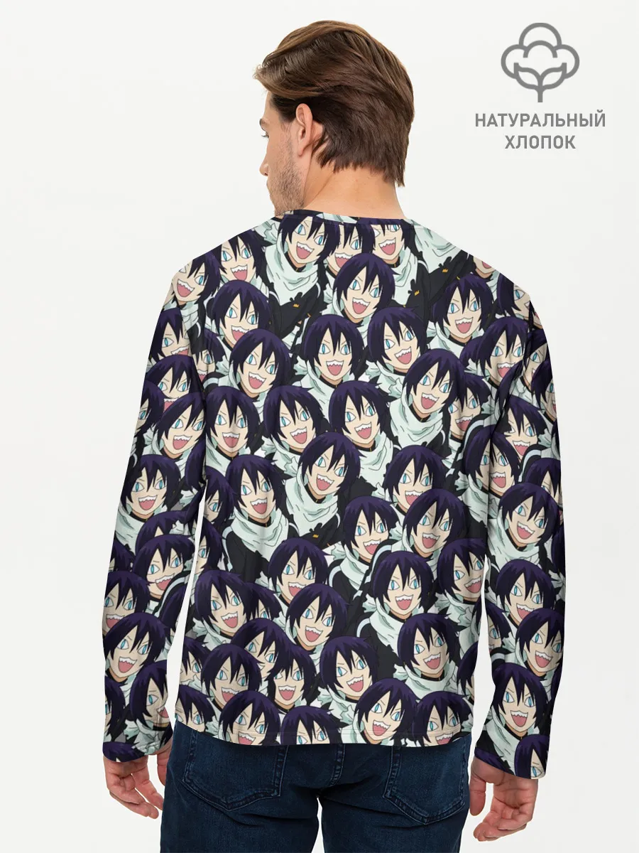 Мужской лонгслив базовый / ЯТО БЕЗДОМНЫЙ БОГ