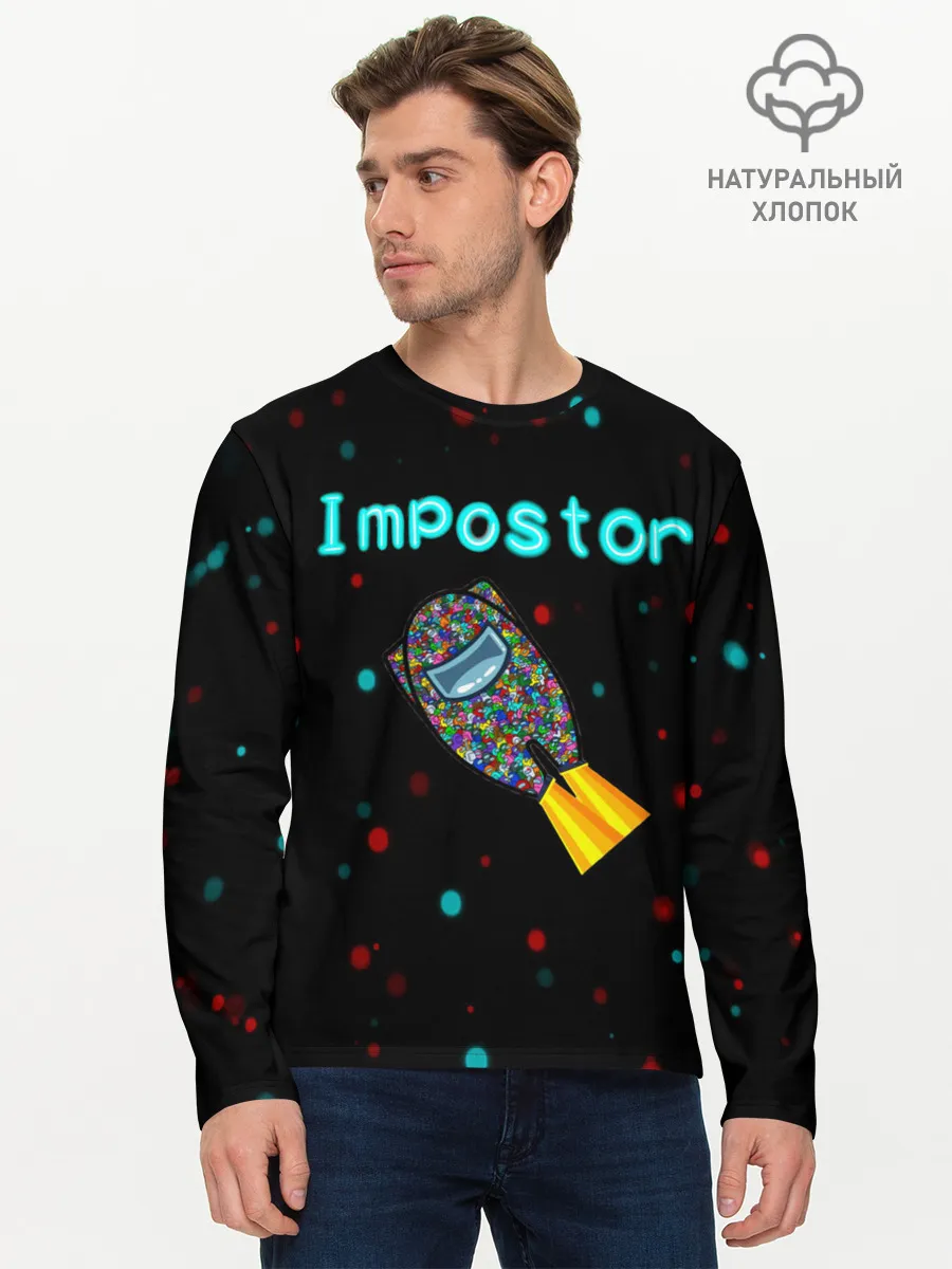 Мужской лонгслив базовый / Impostor