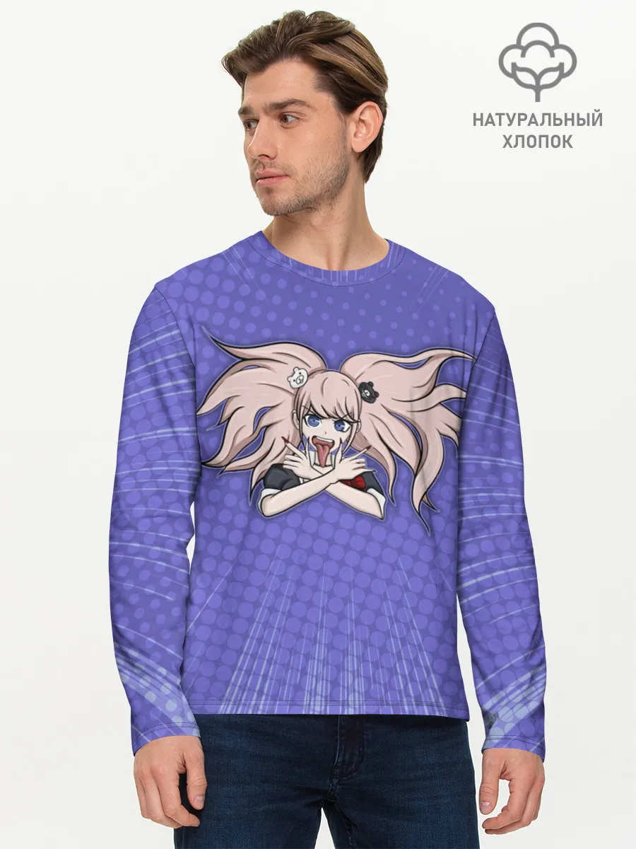 Мужской лонгслив базовый / Джунко Эношима