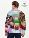 Мужской лонгслив базовый / Южный Парк / South Park .