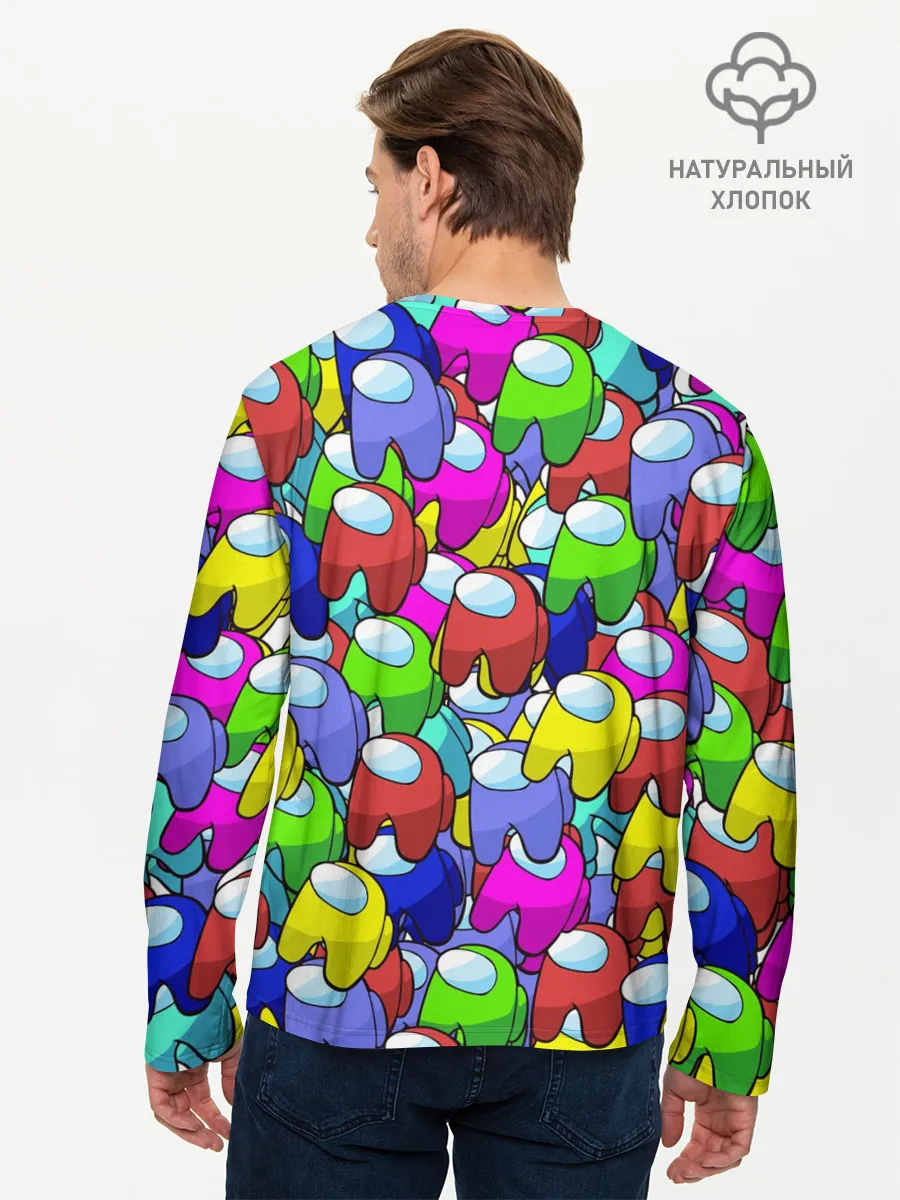 Мужской лонгслив базовый / AMONG US