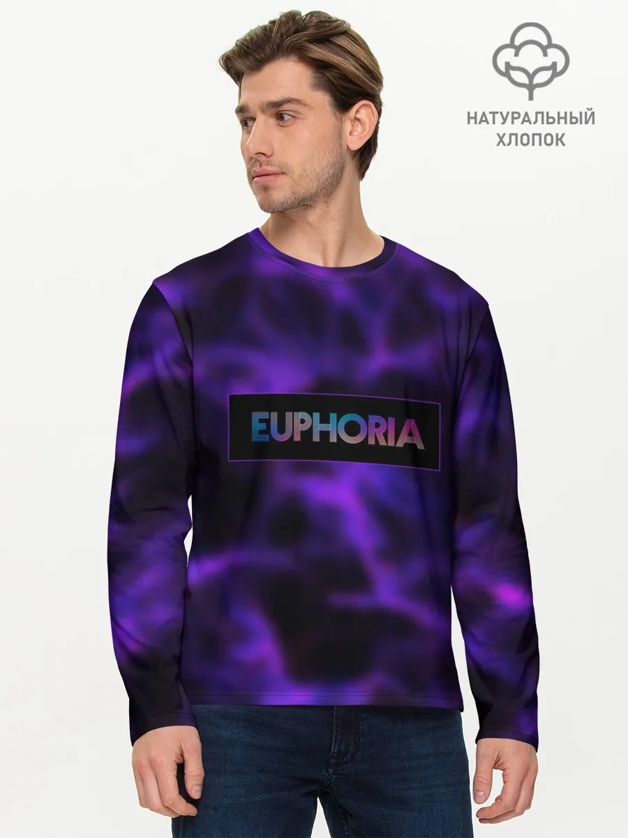 Мужской лонгслив базовый / сериал Euphoria