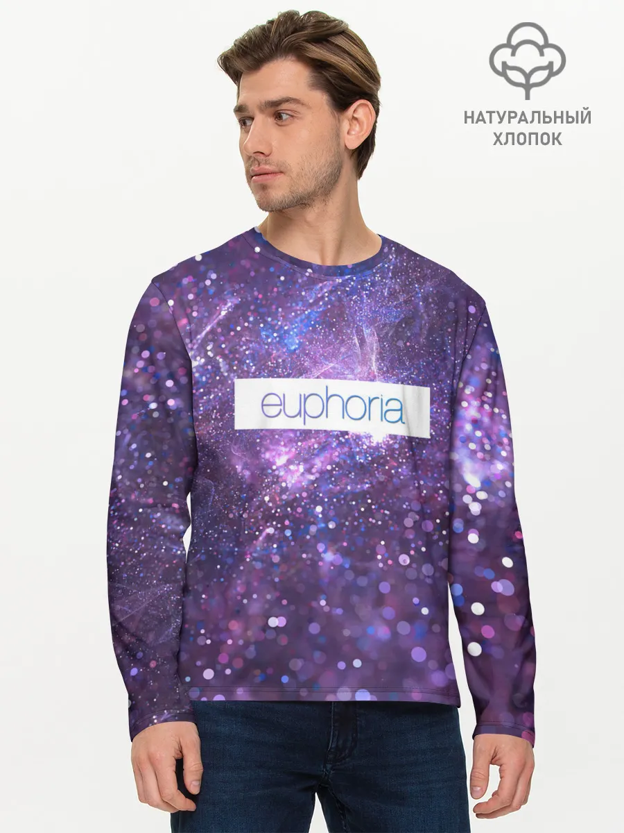 Мужской лонгслив базовый / сериал Euphoria