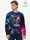 Мужской лонгслив базовый / Cyberpunk 2077