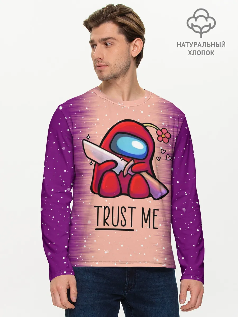 Мужской лонгслив базовый / AMONG US - Дитя