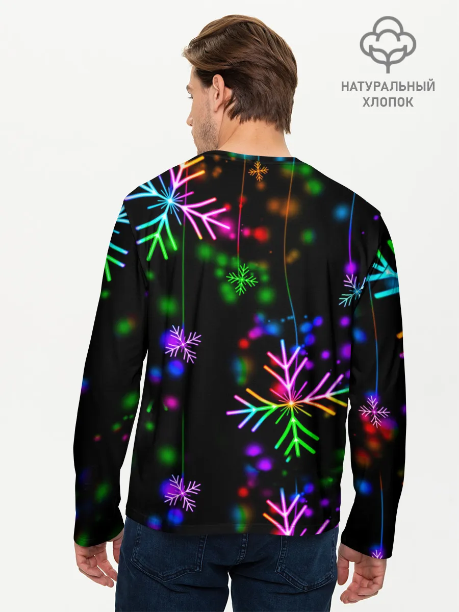 Мужской лонгслив базовый / Among Us New Year