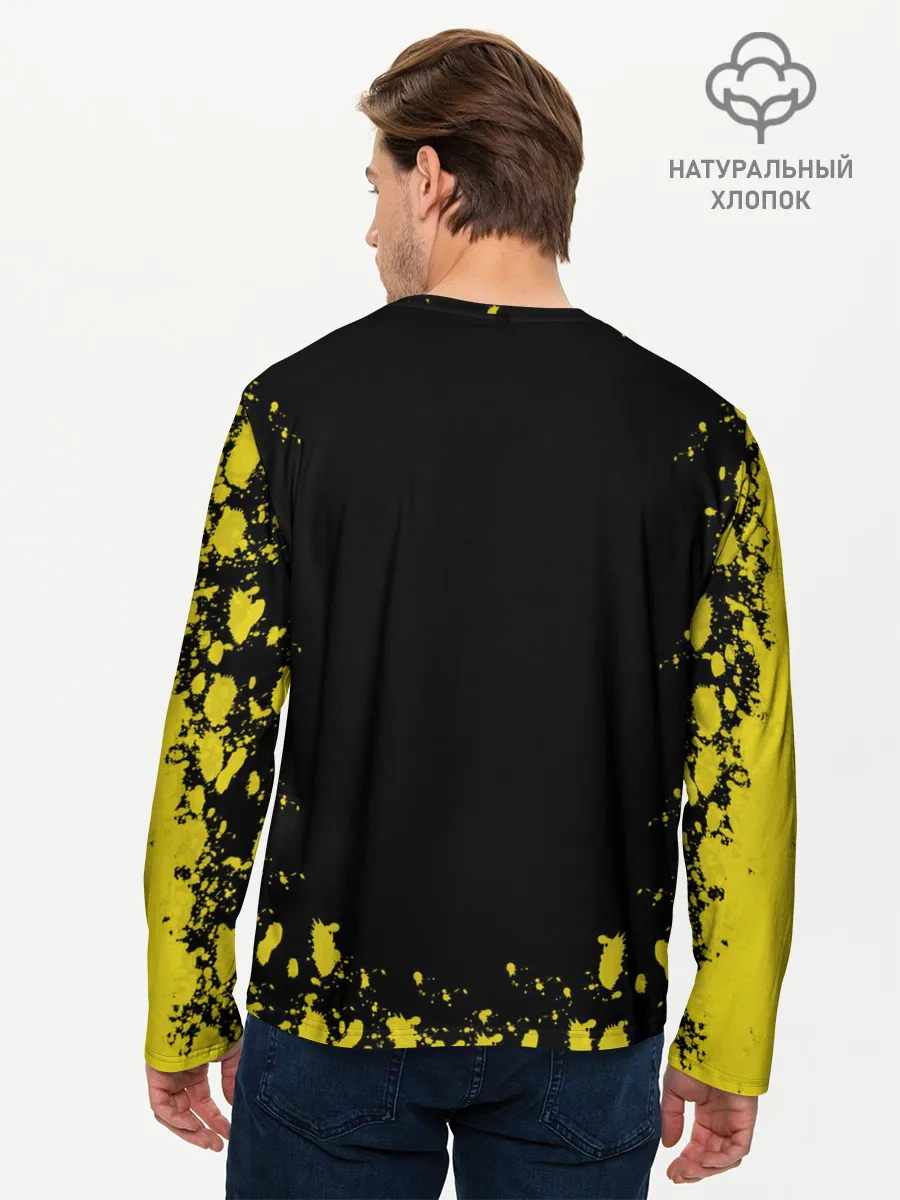 Мужской лонгслив базовый / CyberPunk 2077