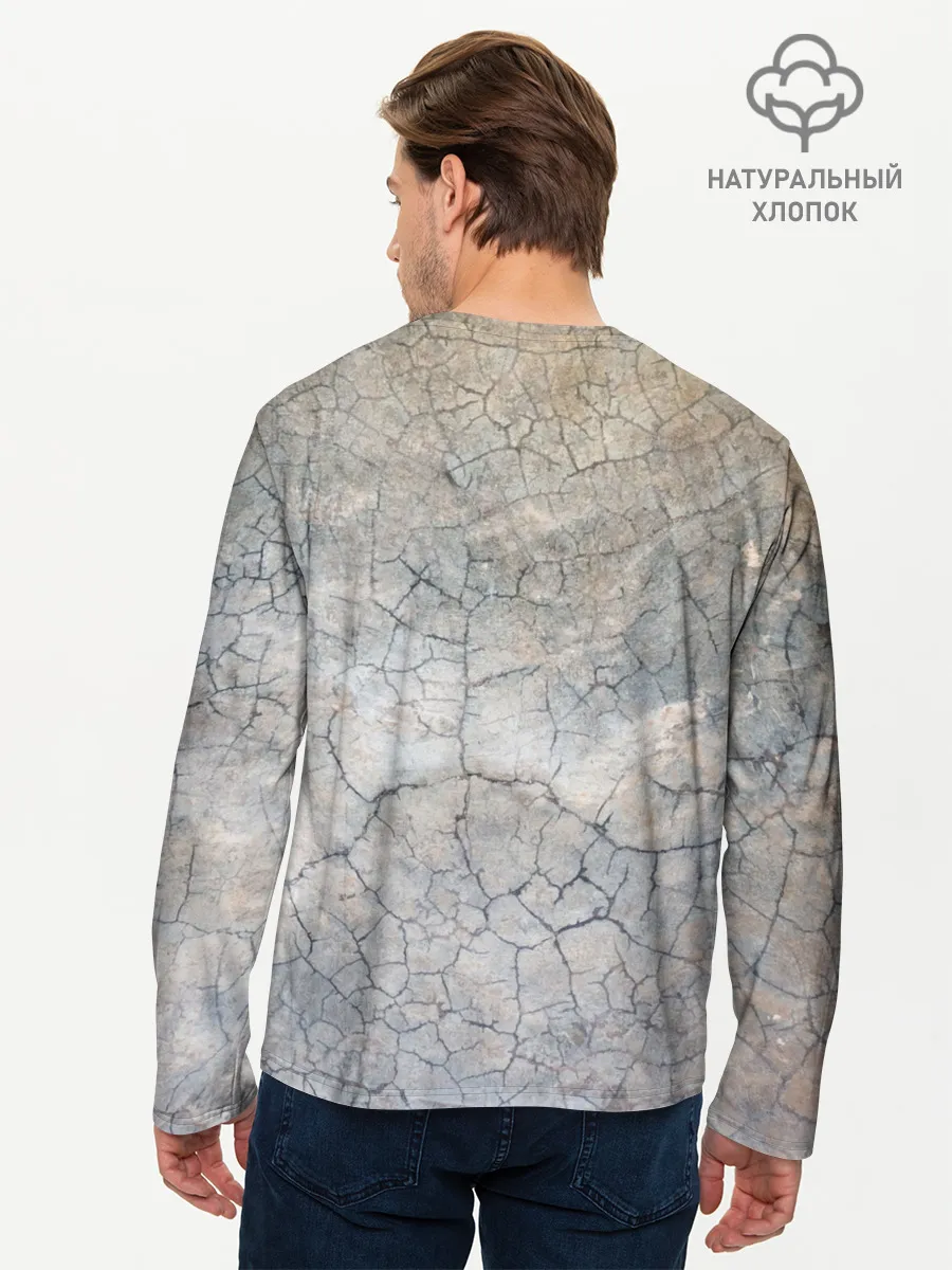 Мужской лонгслив базовый / Бойцовый бультерьер