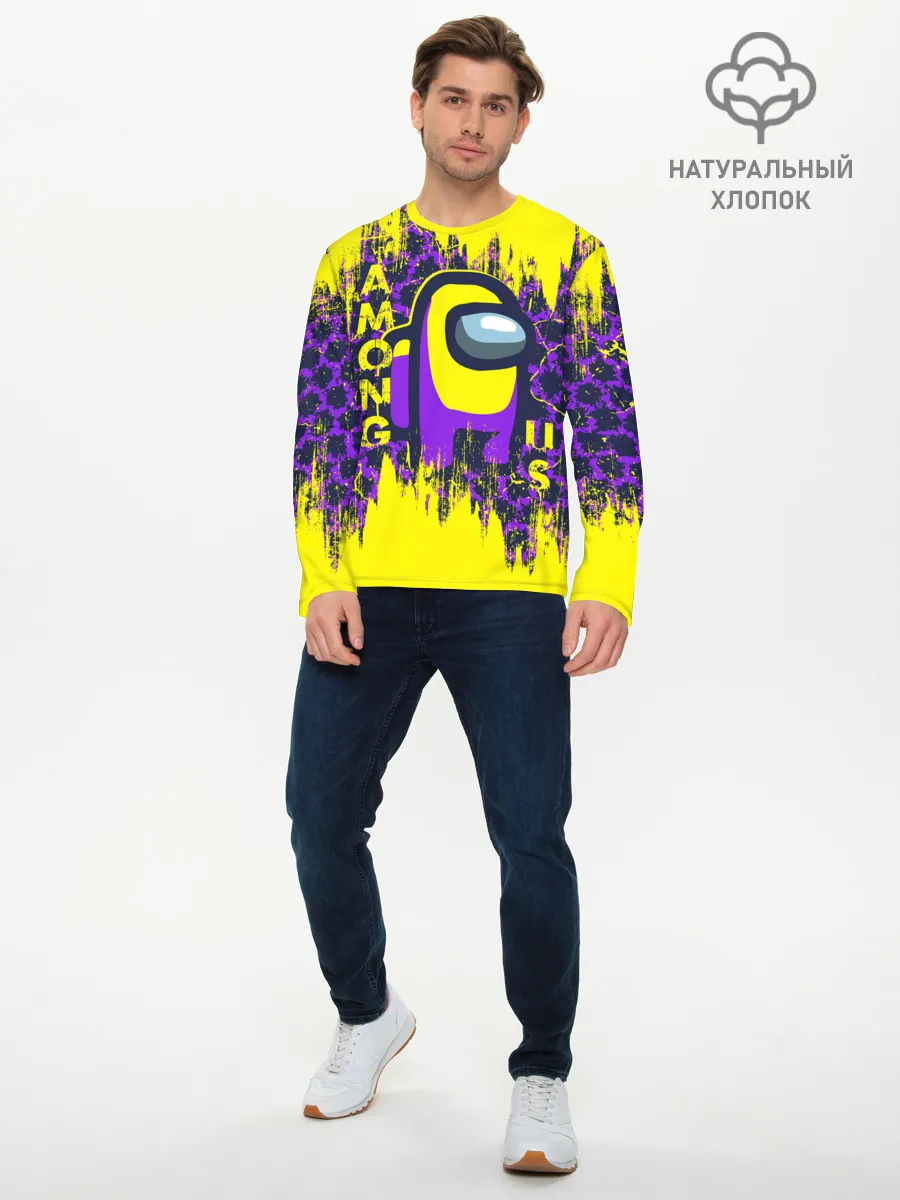 Мужской лонгслив базовый / AMONG US