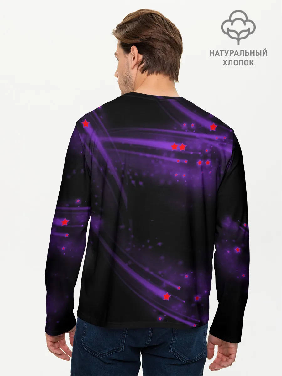 Мужской лонгслив базовый / Among Us Rock Star