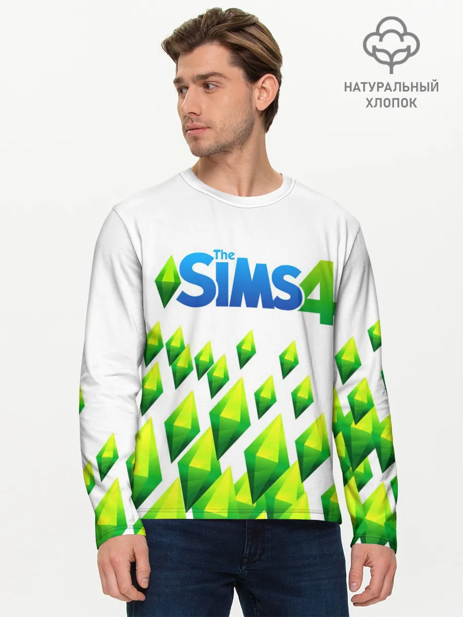 Мужской лонгслив базовый / THE SIMS 4