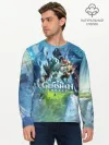 Мужской лонгслив базовый / Genshin Impact