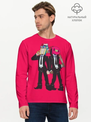 Мужской лонгслив базовый / Hazel & Cha-cha