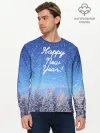 Мужской лонгслив базовый / Happy New Year