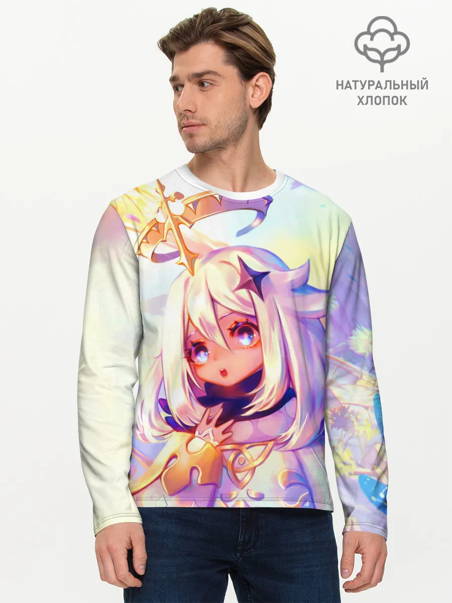 Мужской лонгслив базовый / GENSHIN IMPACT