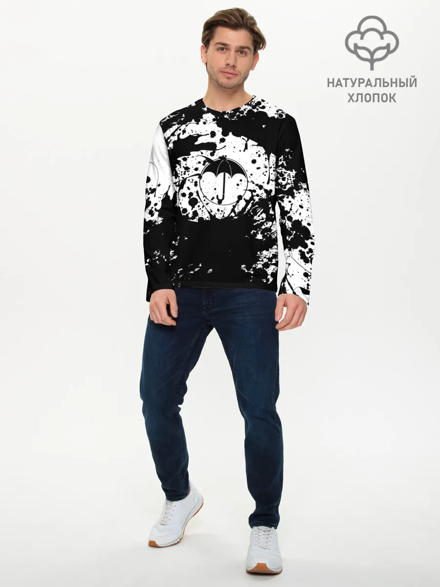 Мужской лонгслив базовый / Академия Амбрелла