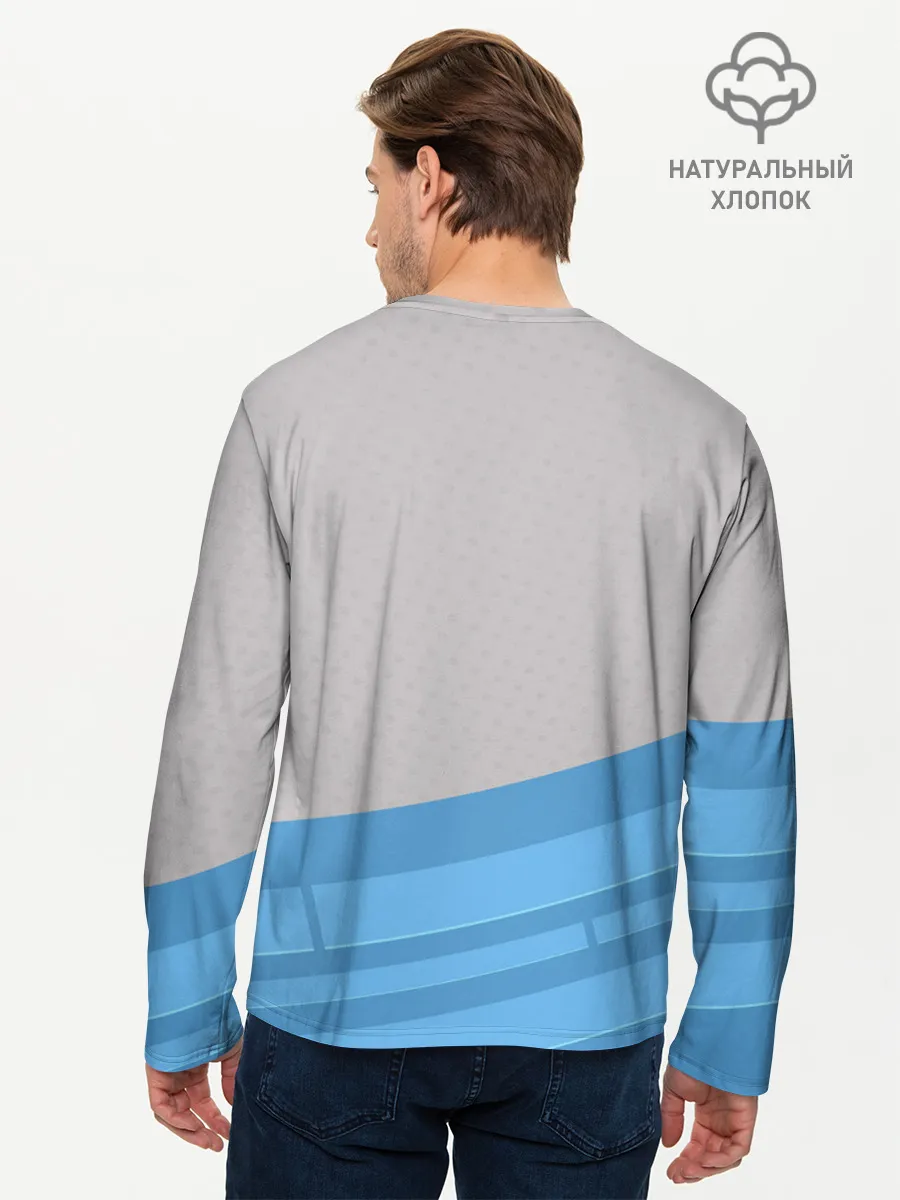 Мужской лонгслив базовый / Genshin Impact - Tartaglia