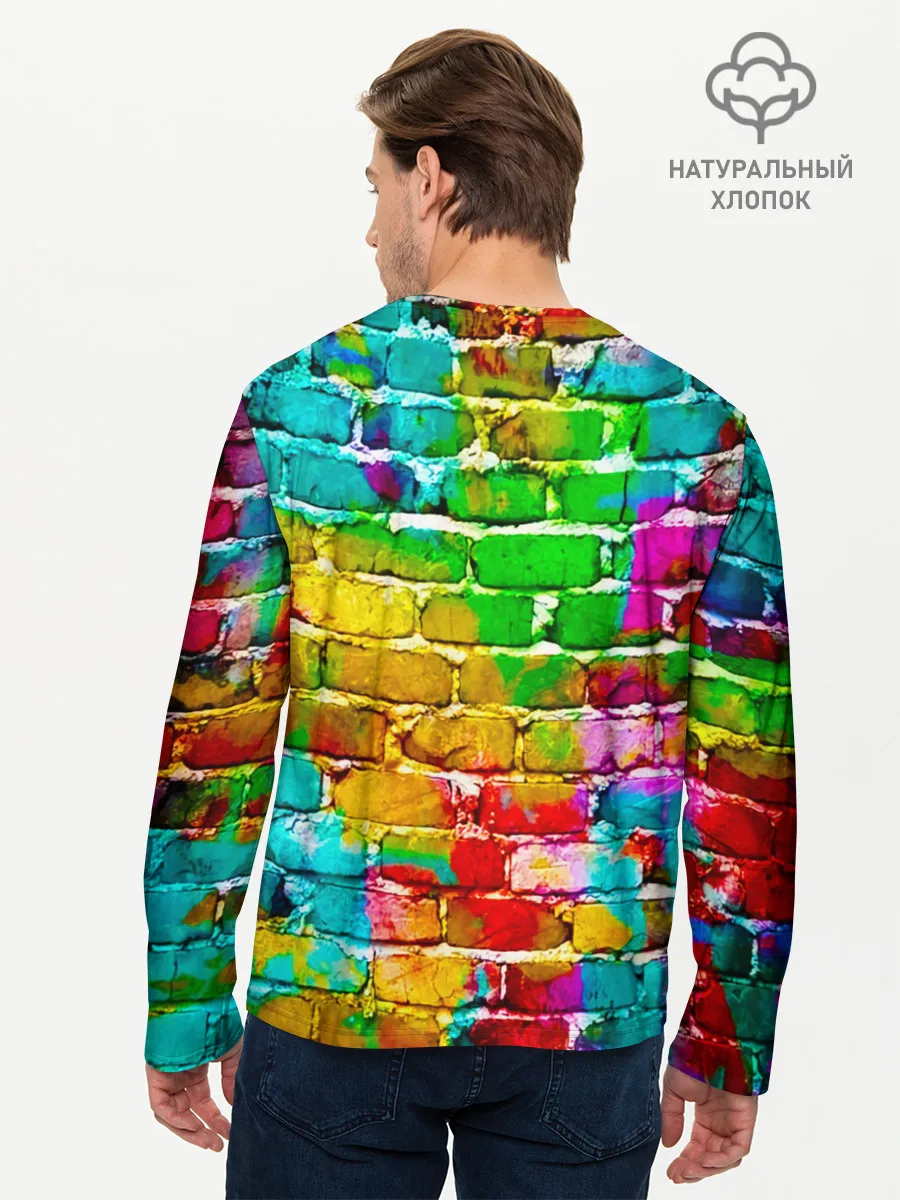 Мужской лонгслив базовый / Pikachu