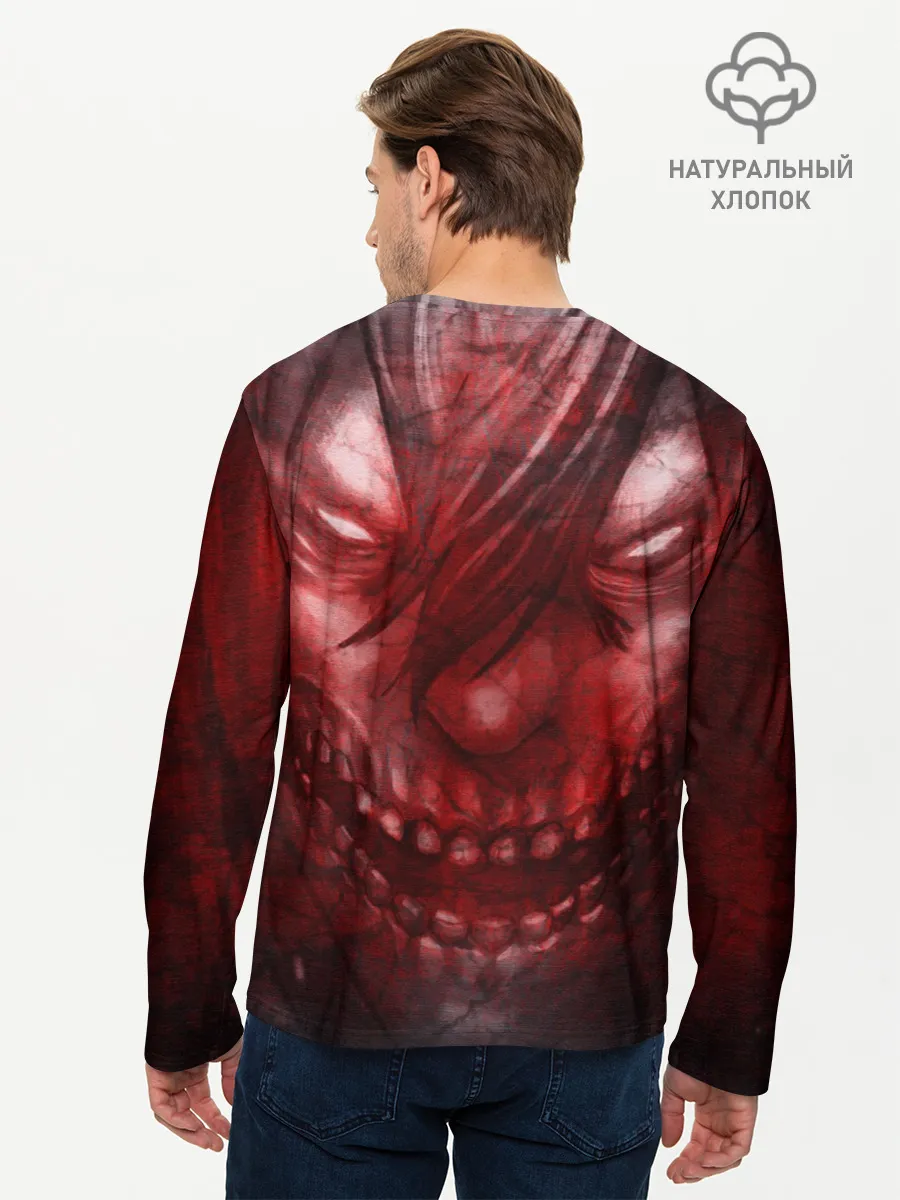 Мужской лонгслив базовый / Эрен Йегер или Титан?