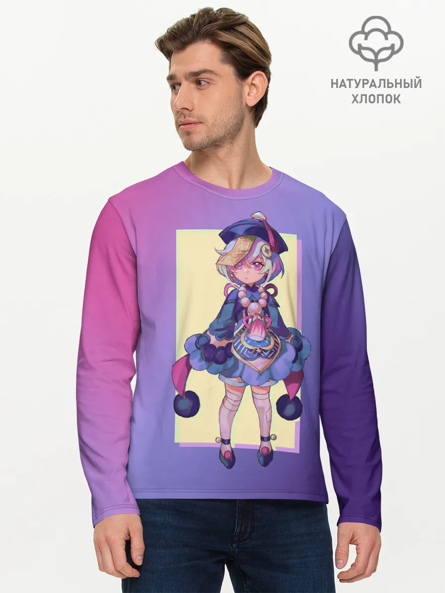 Мужской лонгслив базовый / Genshin Impact