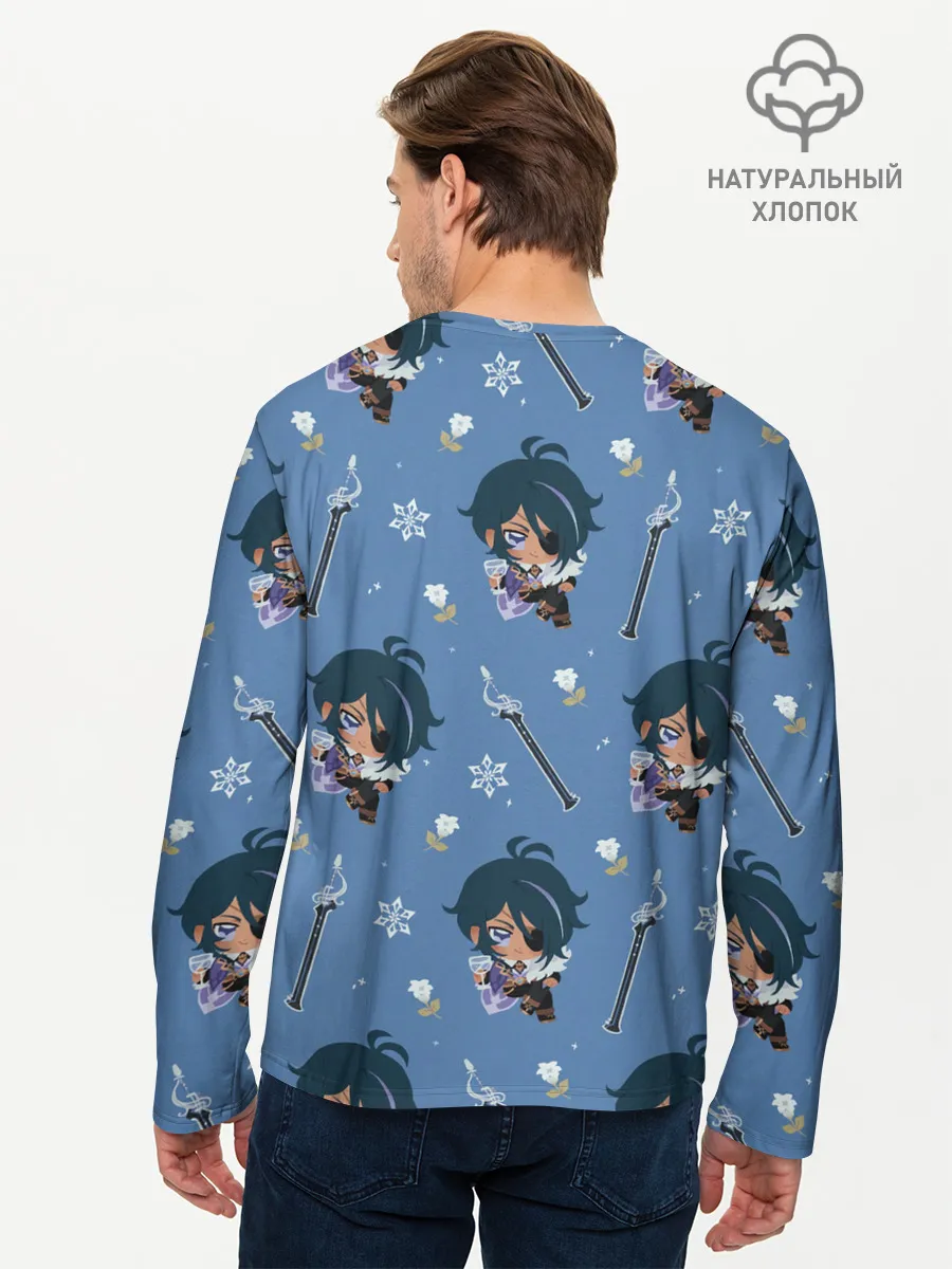 Мужской лонгслив базовый / Genshin Impact