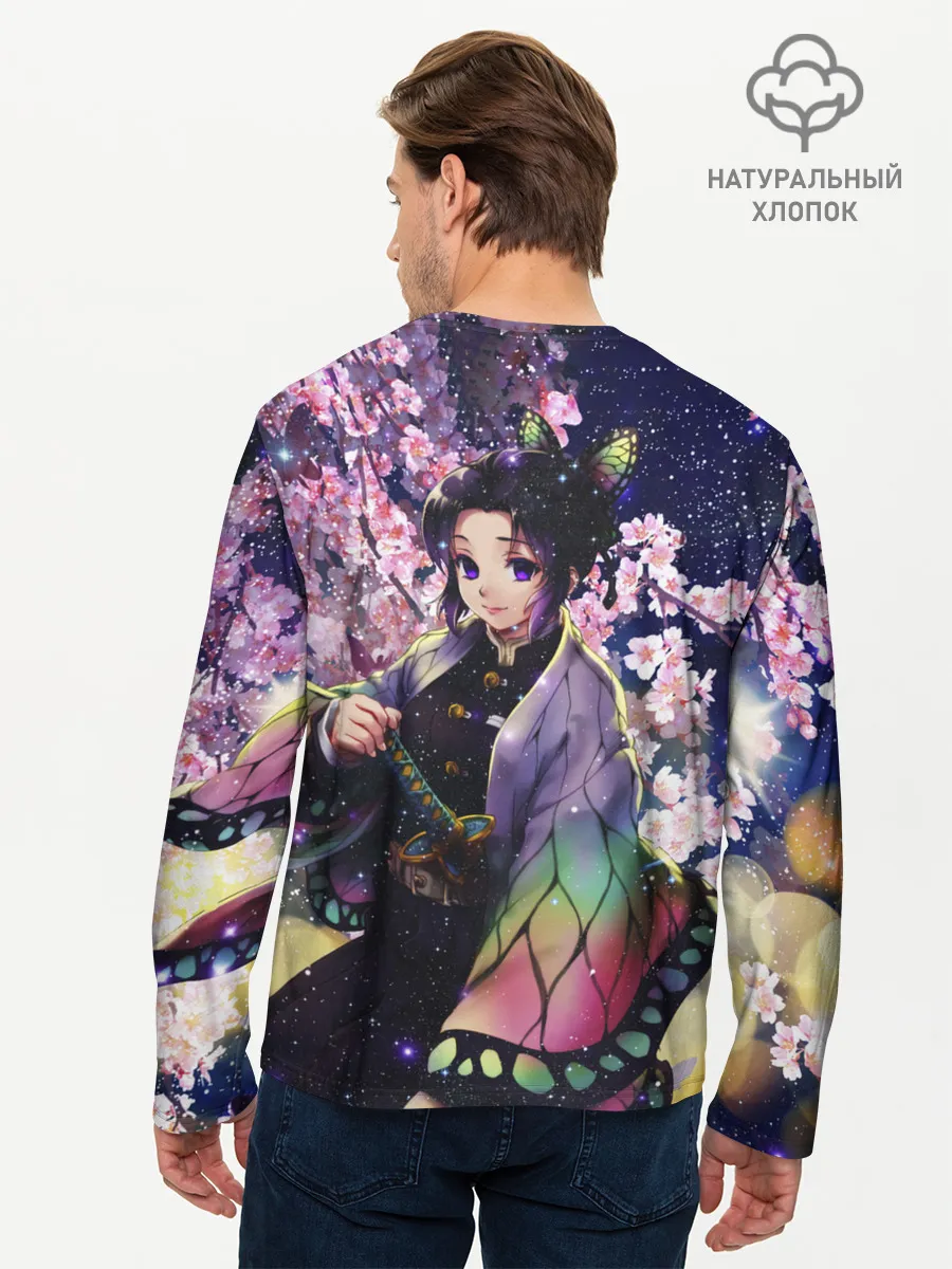 Мужской лонгслив базовый / Шинобу Кочо