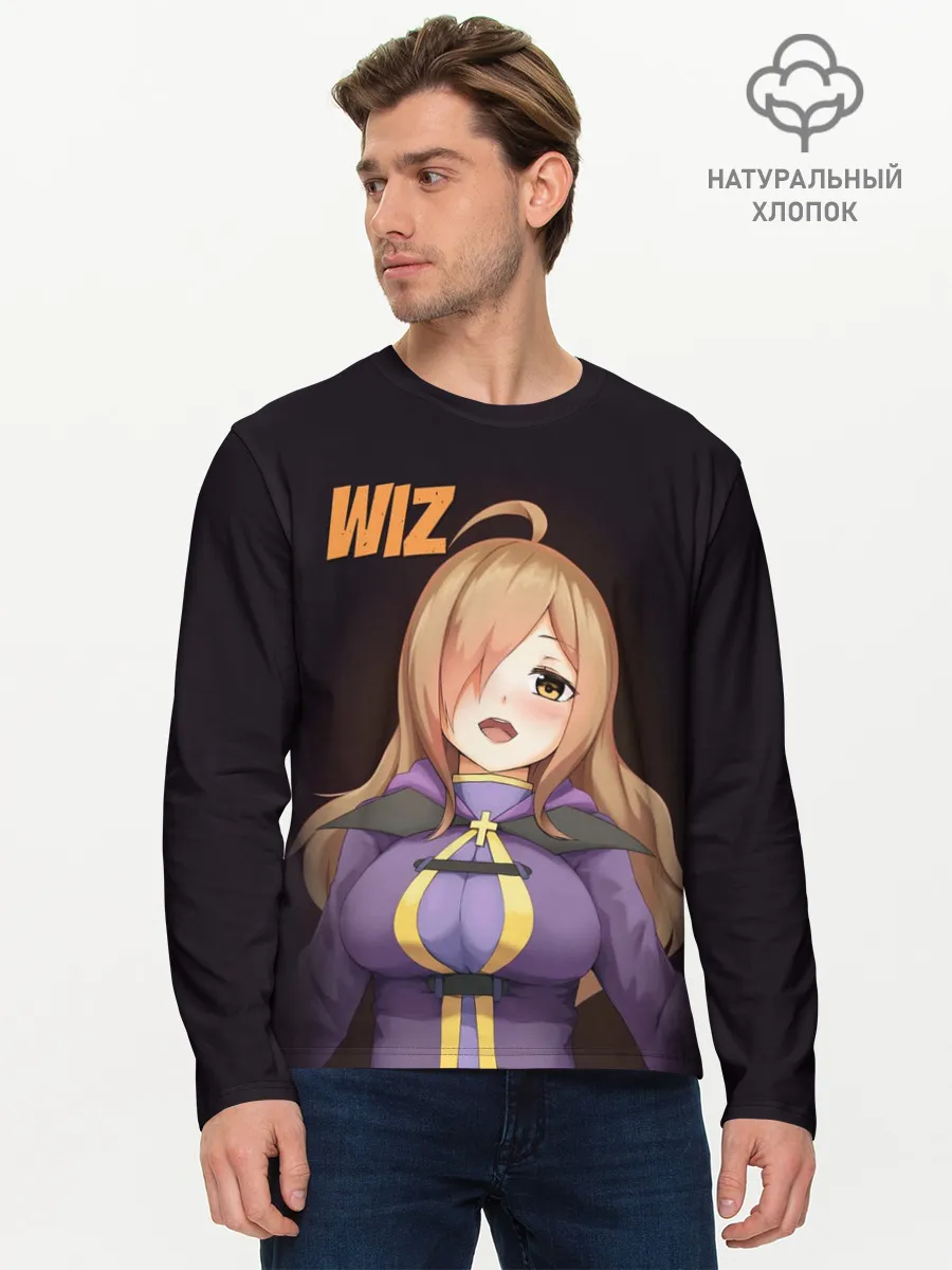 Мужской лонгслив базовый / Wiz