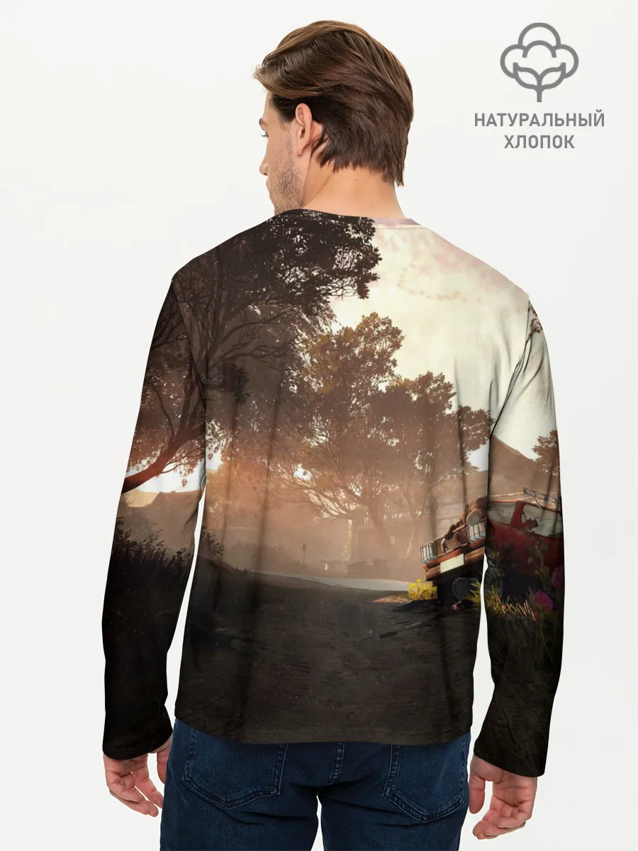 Мужской лонгслив базовый / PUBG