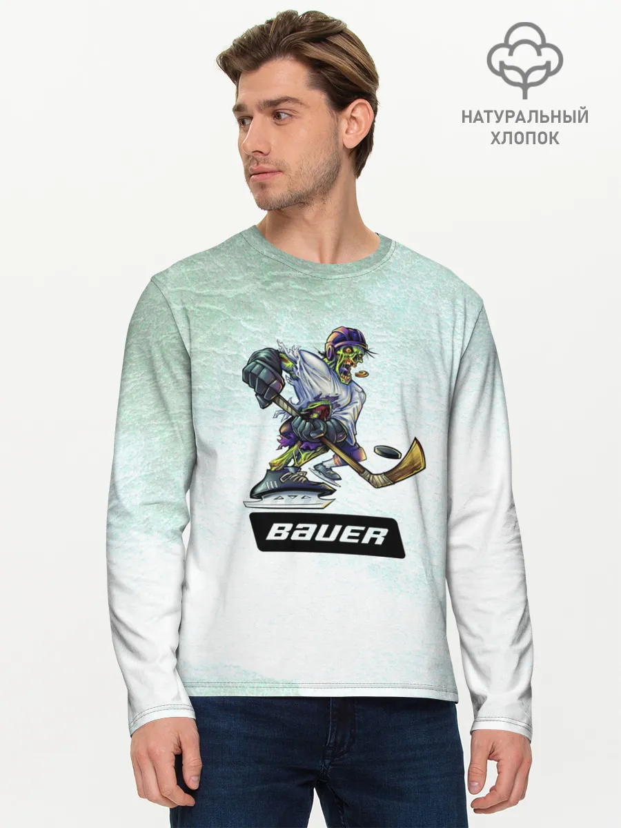 Мужской лонгслив базовый / BAUER