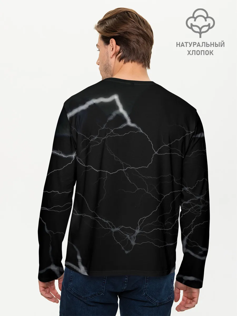 Мужской лонгслив базовый / Cyberpunk