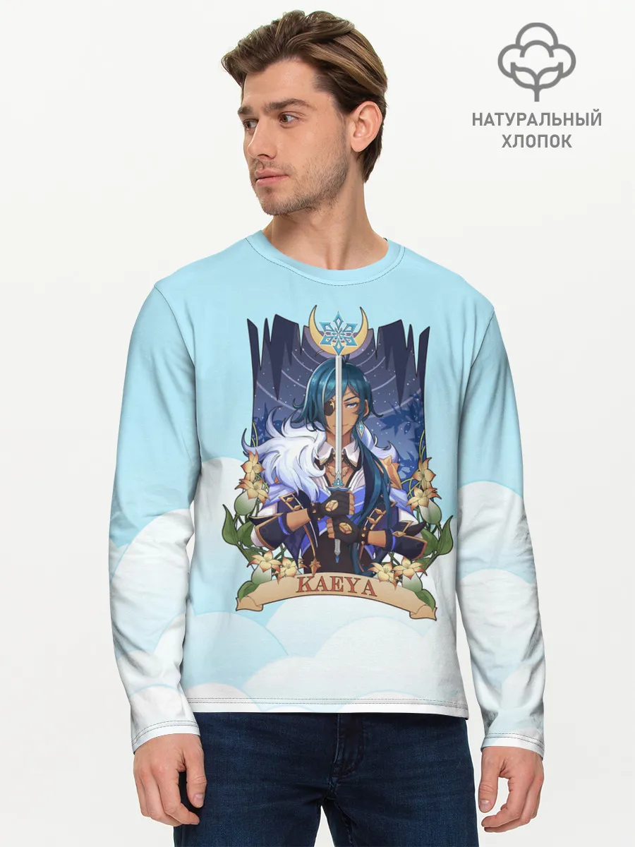 Мужской лонгслив базовый / Genshin Impact